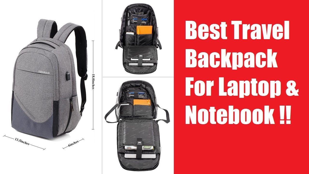 sosoon backpack usb