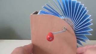 rotary flip-book gif machine mutoscope