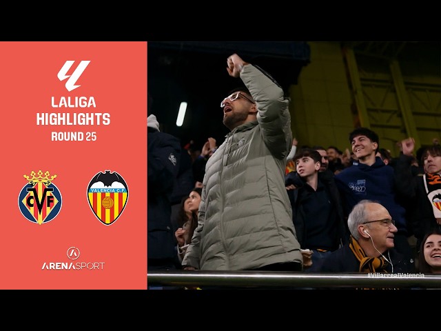 Villarreal - Valencia 2:1 | PRIMERA LA LIGA (25. kolo) | 22. februar 2026.