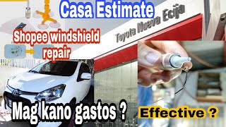 Toyota Wigo Windshield Crack Repair or replace? | Sagot ba ni Insurance?