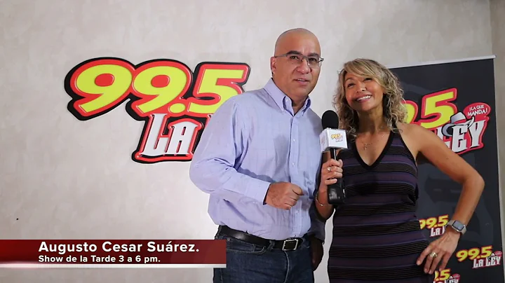 Nancy y Augusto en La LEY 99.5 Fm West Palm Beach