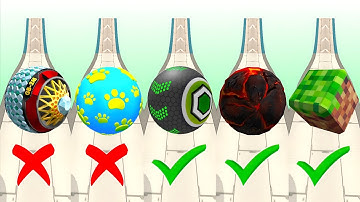 New Epic Going Balls Unbelievable Challenges 🤯 Speedrun Gameplay | Android & Ios Games