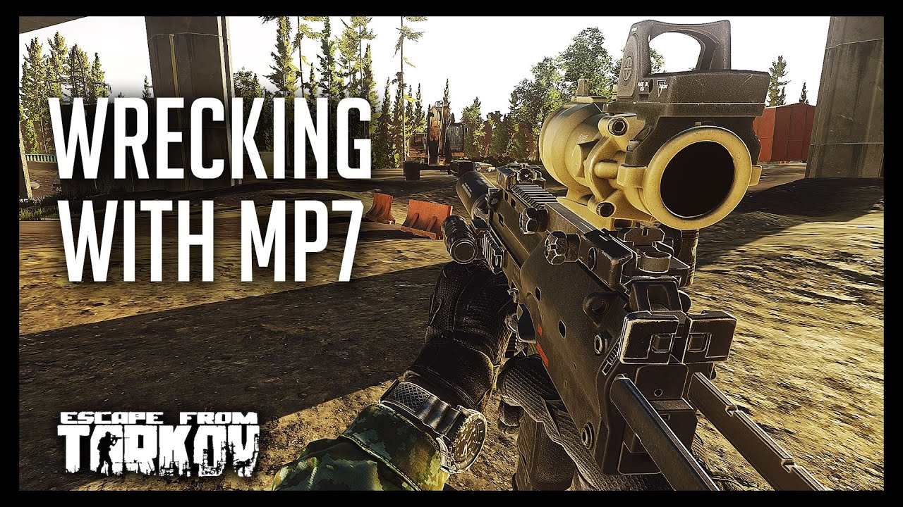 WRECKING with MP7 on INTERCHANGE - Escape From Tarkov - YouTube