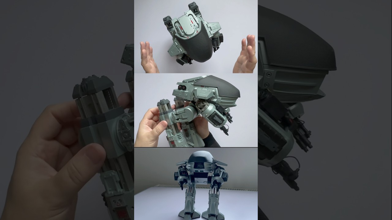 The NECA RoboCop ED-209 Is Awesome! #robocop #ed209 #neca #unboxing #CapCut #review #actionfigures