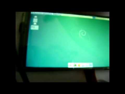 Pyra Prototype booted into X