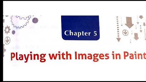 Playing with images in paint part 2