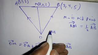 How to obtain a mid point of a vector in a simple method step