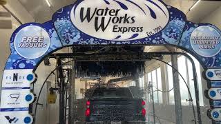 MacNeil Tunnel Wash at Water Works Express Auto Spa in Kyle TX