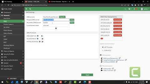 FortiGate Initial Configuration And Integrated with LDAP Server