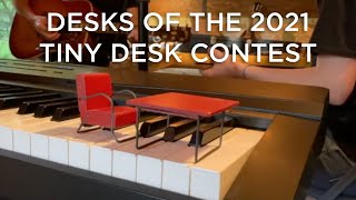 Desks Of The 2021 Tiny Desk Contest