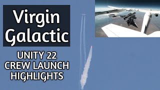 Virgin Galactics VSS Unity-22 Highlights