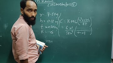 solution of m Karim electrostatic chapter 8 question no 22 to 28