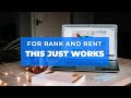 How to manage unlimited rank and rent sites from one place using the reactive rank and rent model