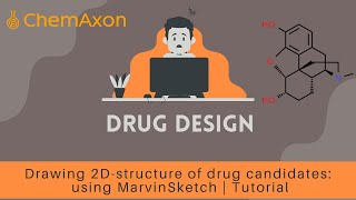 Drawing Drug Molecules with MarvinSketch: Aspirin, Paracetamol, Ibuprofen, Caffine, Atorvastatin...