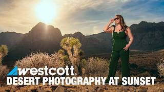 Westcott Fj800 Overpower The Sun in Las Vegas Desert at Sunset Westcott Fj800 Overpower The Sun in Las Vegas Desert at Sunset