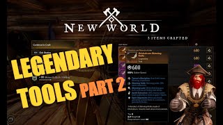 New World: Crafting 200x 595-300 GS Tools (Results & Analysis)