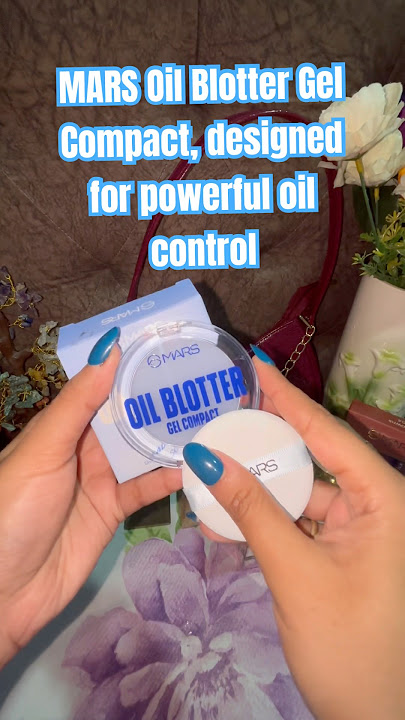 MARS Oil Blotter Gel Compact❤️✨ #Viral #viralshorts #trending #trendingshorts #oilcontrol #oilyskin