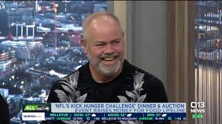 NFLs Kick Hunger Challenge Dinner and Auction