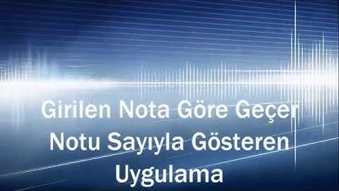 VISUAL STUDIO PROGRAMINDA GİRİLEN NOTA GÖRE SINIFI GEÇİP GEÇMEDİĞİNİ BULMA