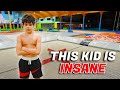 9 year old does insane flips