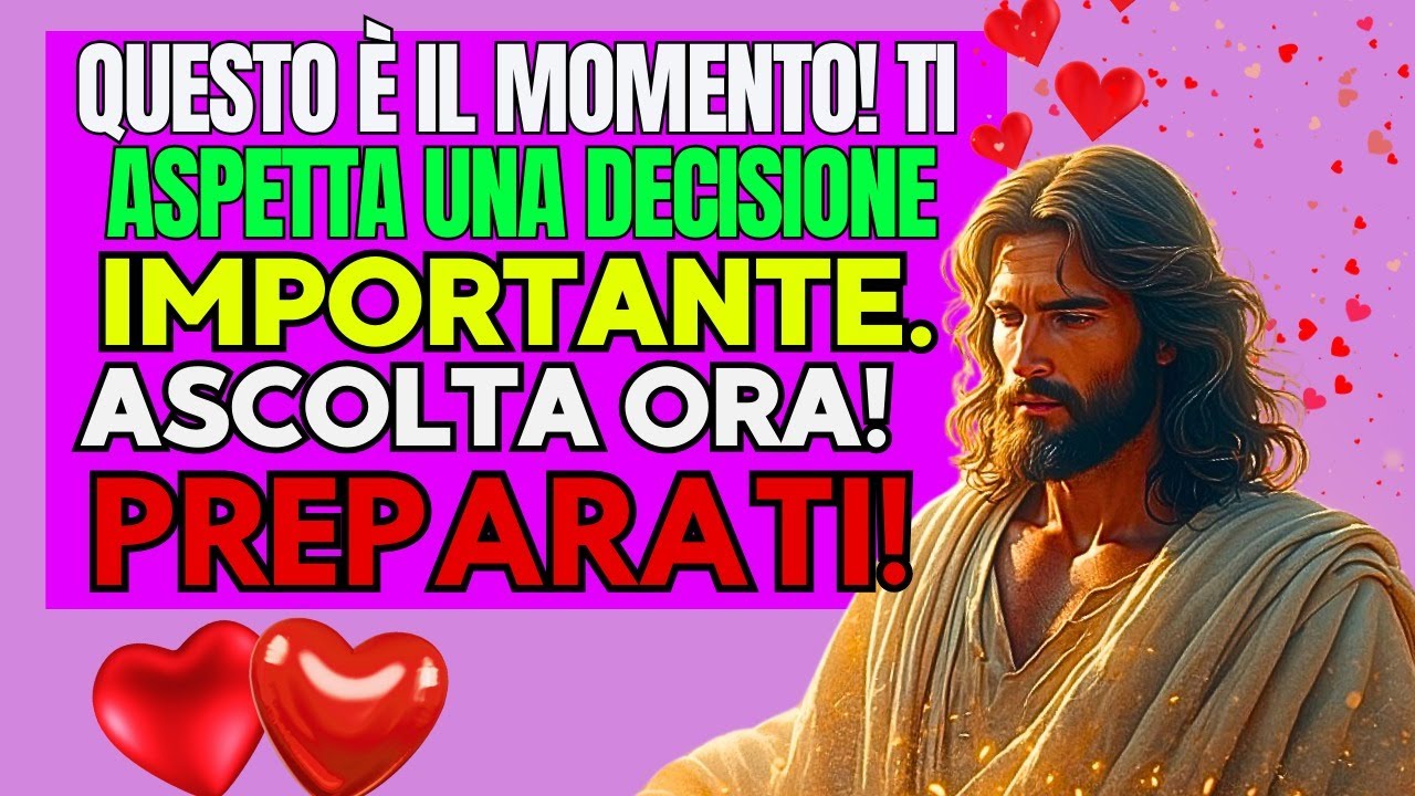 DIO TI AVVERTE: PREPARATI! GRANDI COSE STANNO ARRIVANDO, FIGLIO! OGGI È IL GIORNO! NON PERDERTELO!