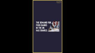The demand for food banks in the UK has soared