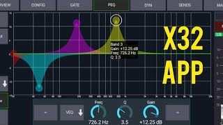 Configurando canal no aplicativo da Behringer X32/ Mixing Station