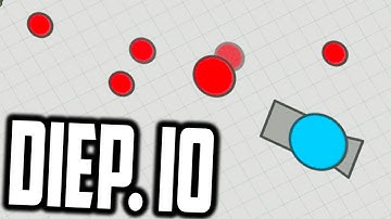 ONE SHOTTING EVERYONE - Diep.io (Sniper & Tank Gameplay)