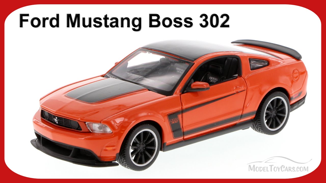 Maisto 1:24 orange FORD Mustang Boss 302 