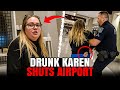 Police Confront Scottish Comedian in Delta Lounge | Airport ‘Karen’ Meltdown Caught on Bodycam