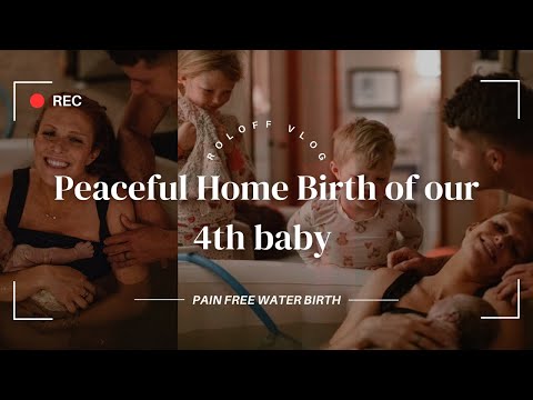 Peaceful Pain-Free Home Birth VLOG | Audrey Roloff
