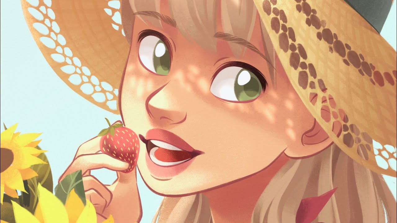 Strawberries on a Summer Evening // Timelapse YouTube