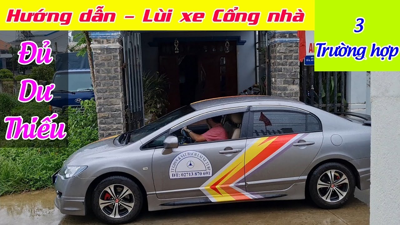 Въезд автомобиля задним ходом в ворота дома: достаточно или недостаточно в трёх случаях | Обучени...