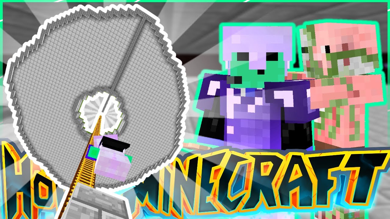 THE LARGEST GRINDER OF OUR LIVES - How To Minecraft S4 #47 farmers insurance