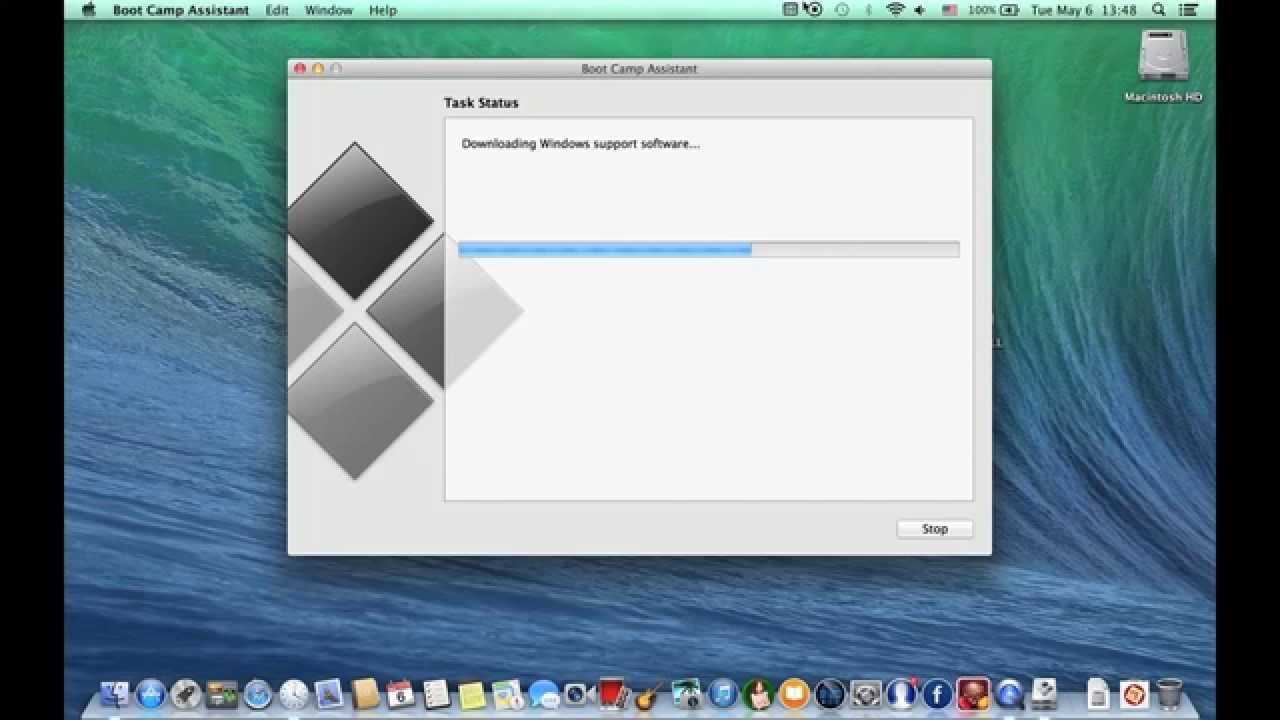 to Install Windows 7 on a Mac via Boot Camp using a USB - YouTube