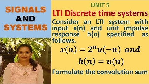 Convolution of Discrete functions Using Z-Transform|Find convolution sum x(n)=[2^n]u(-n) & h(n)=u(n)