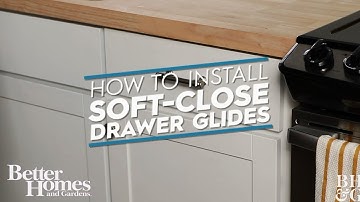 How to Install Soft-Close Drawer Glides