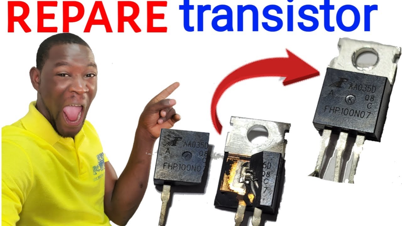 Comment reparer transistor inverter.Ou pap janm irf640 ak irf3205 ankò ...