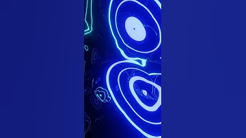 #short #abstract Background Video 4k Teal Blue Gradient Tunnel VJ #loop  NEON Sci-Fi Calm #asmr