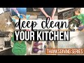 Kitchen Deep Clean and Declutter | Thanksgiving Clean with Me Fall 2020 | This and Nat