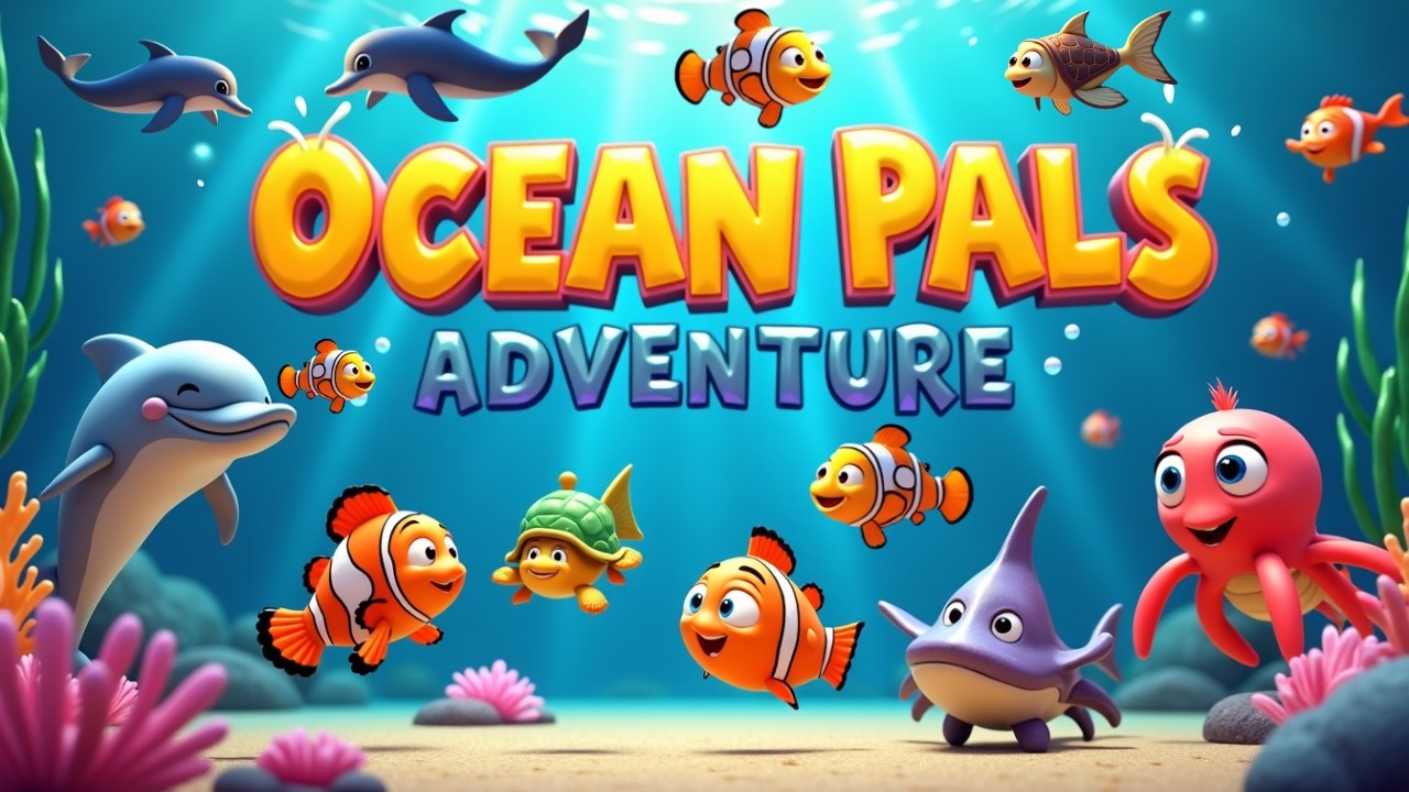 Ocean Pals Adventure 3D Ocean Friends Rhyme For Kids Educational ocean-pals-adventure-3d-ocean-friends-rhyme-for-kids-educational