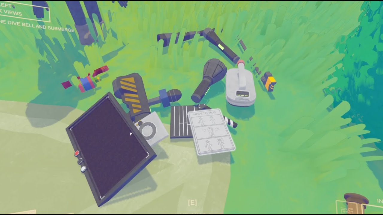 Content Warning Tutorial Items