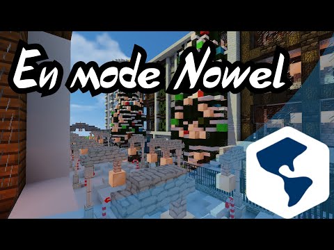 Minecraft NationsGlory : Je visite ces beaux  pays en mode Nowel ! ⛄