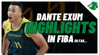 Dante Exum Highlights with Australia | FIBA World Cup Prep Games