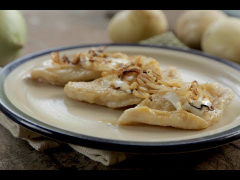 Pierogi or Ukrainian ravioli