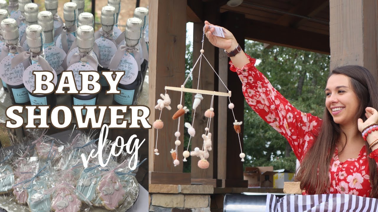 Baby Shower Vlog / 29 Weeks Pregnant Baby Shower YouTube