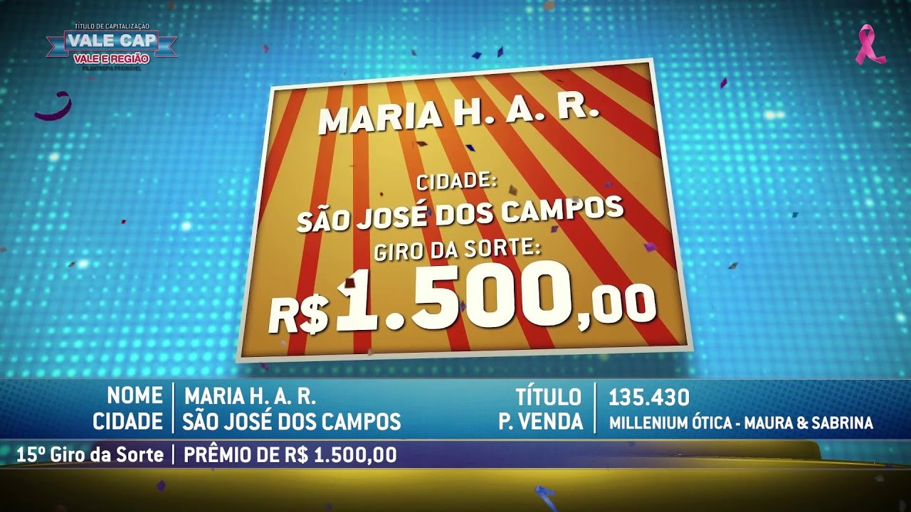 SORTEIO AO VIVO 🍀- 26/10/2025