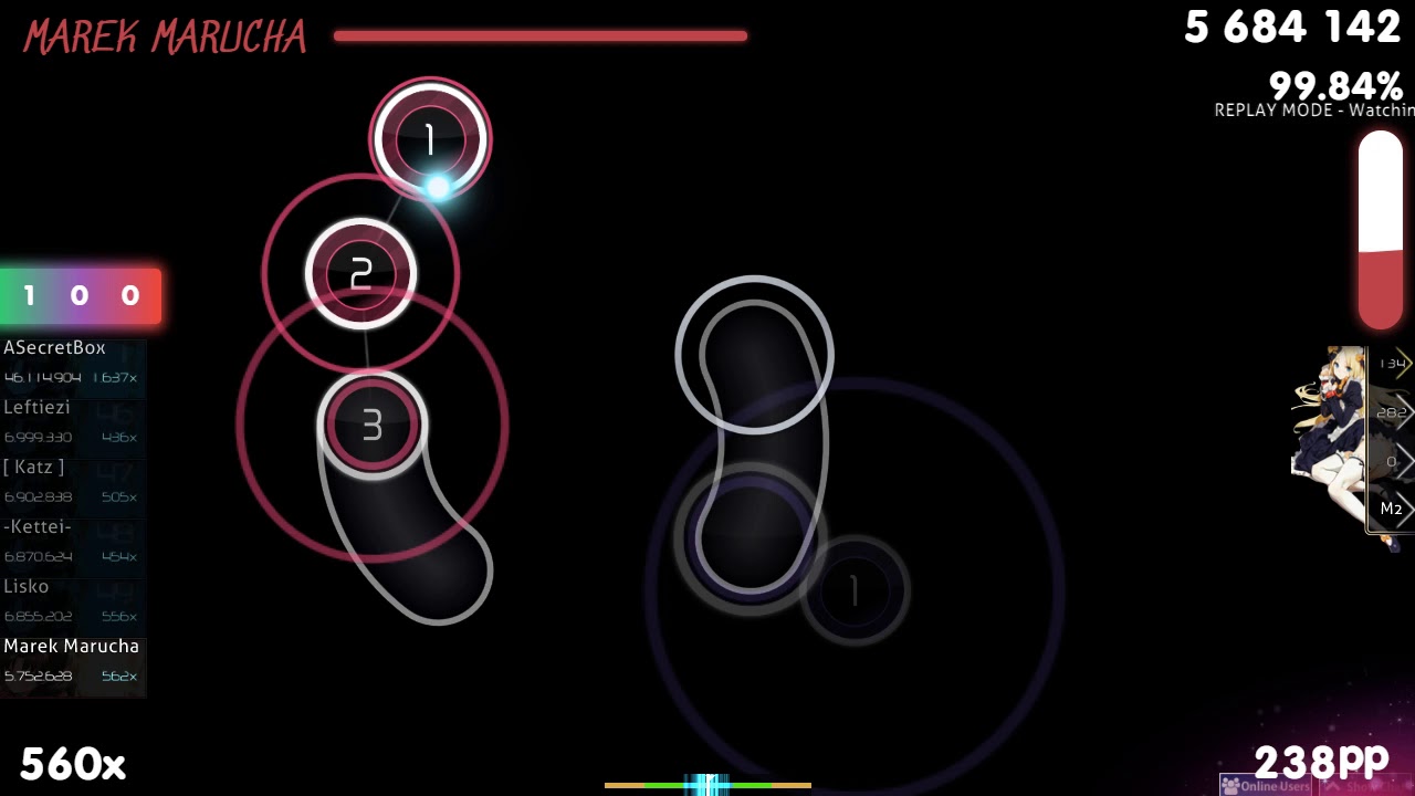 Marek Marucha | TK from Ling tosite sigure - katharsis [extreme] 98.06% {#1 400pp 1st FC} - osu! umbrella testo