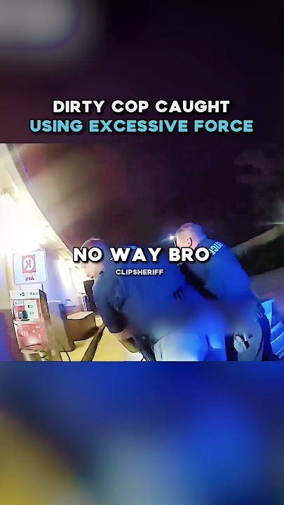 Dirty Cop CAUGHT Using Excessive Force 😨