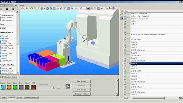 Kawasaki Robot feeding Okuma CNC